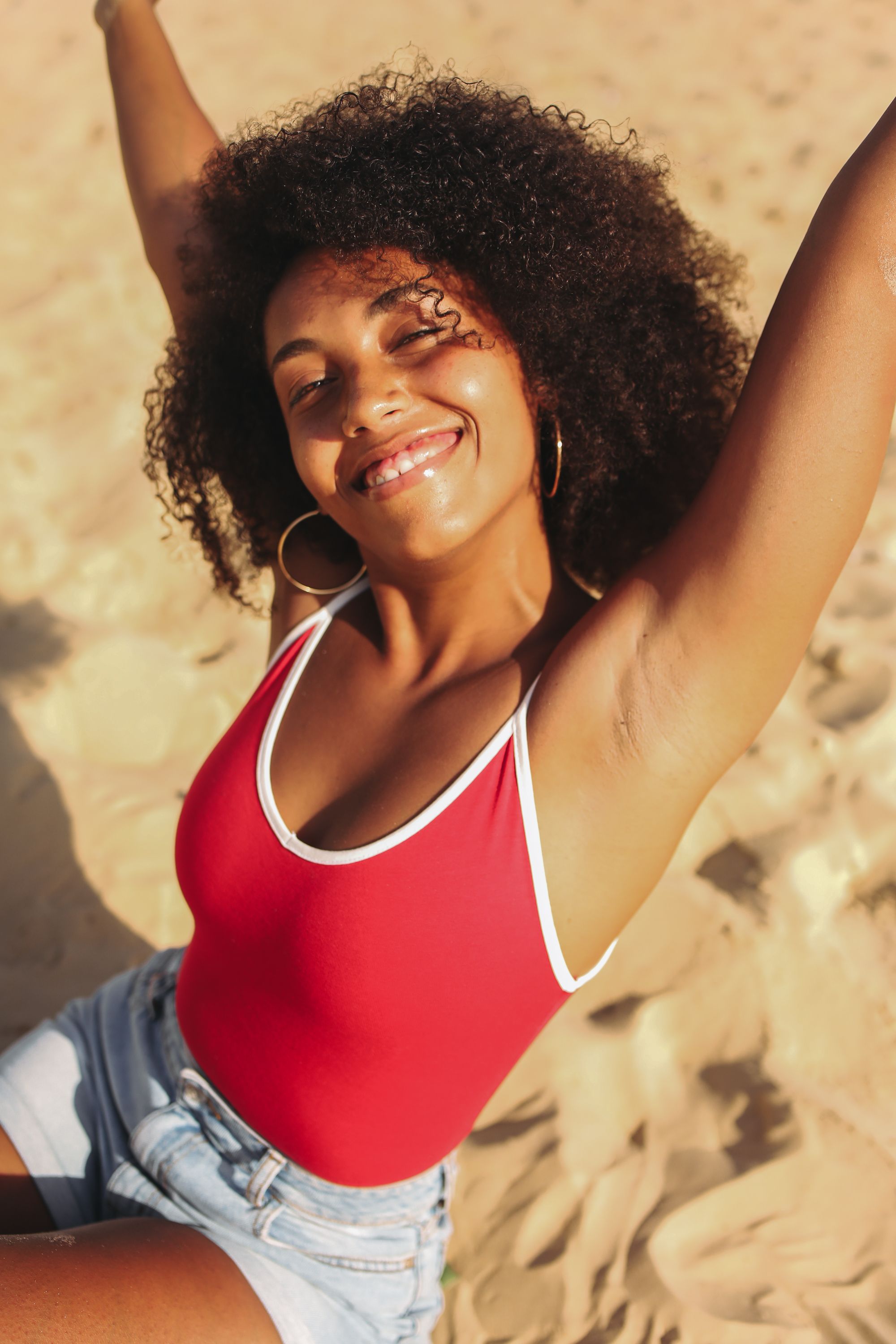 Beachwear statement fit